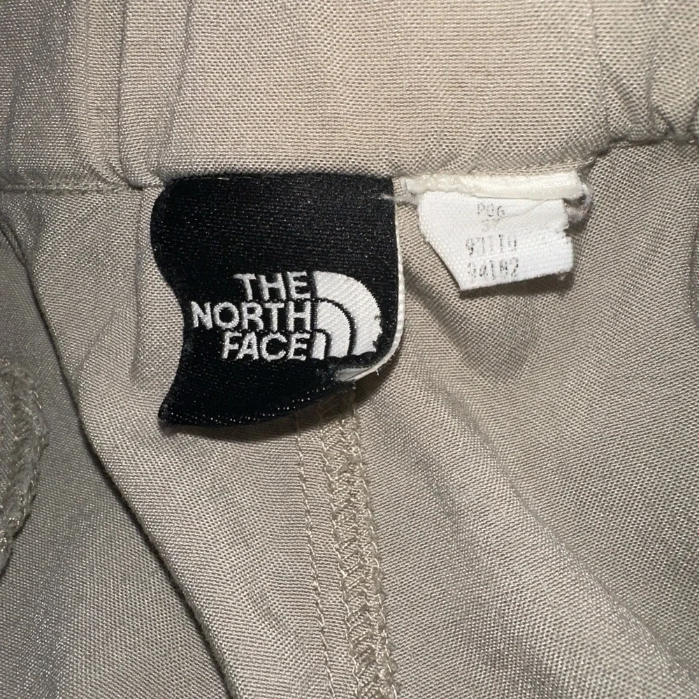 THE NORTH FACE Men's Khaki Pants Pleated 34x32 Vintage Tapered Leg